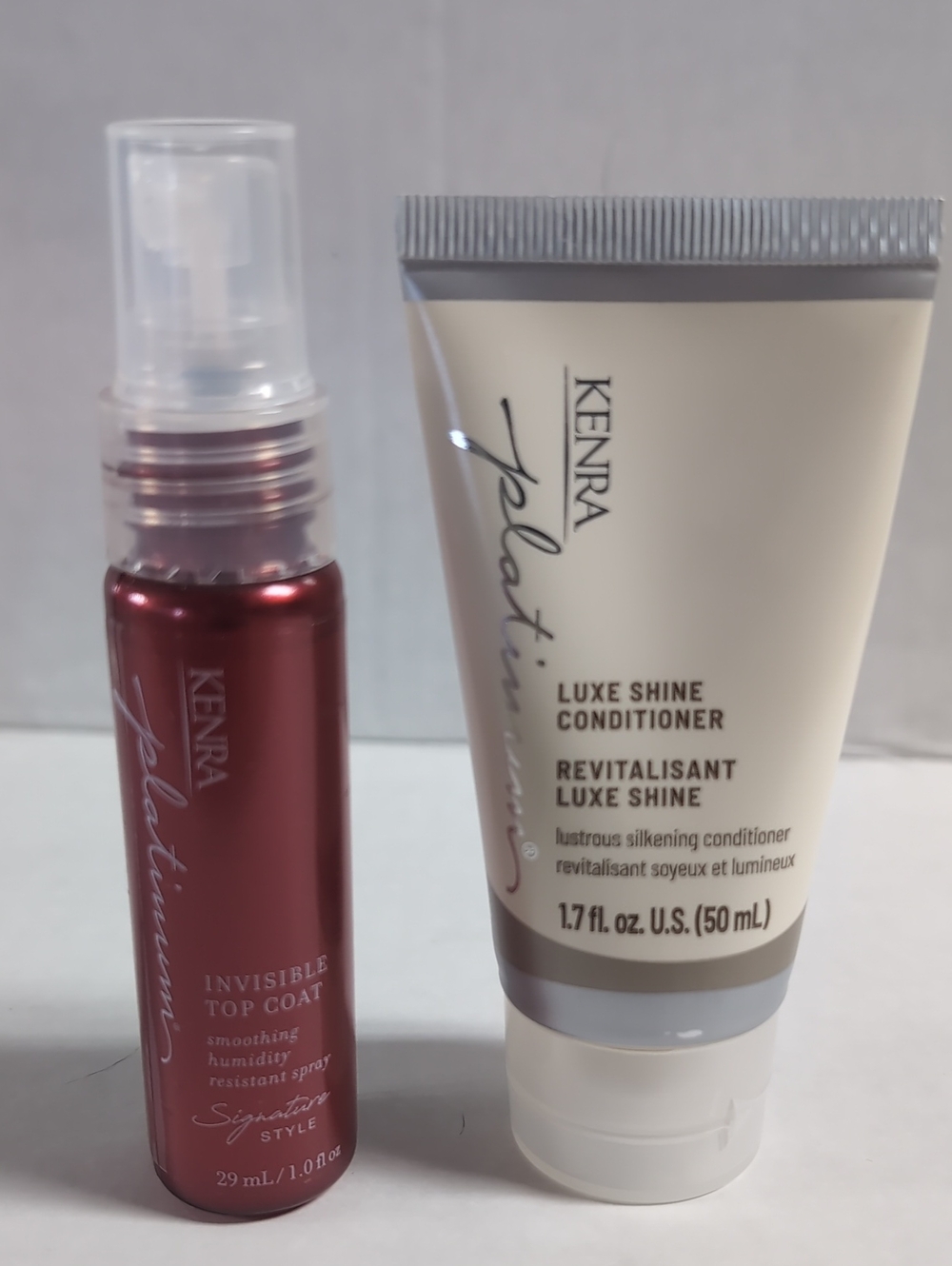 Kenra Platinum Luxe Shine Conditioner & Invisible Top Coat